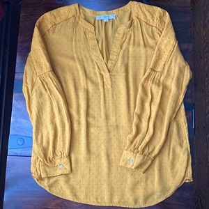 LOFT pheasant blouse